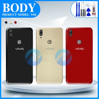 VIVO Y85/Y83 อะไหล่บอดี้ เคสกลางพร้อมฝาหลัง Body For vivo y85/Y83 Super Display