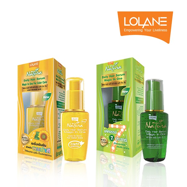 Lolane daily hair serum for dry and damaged hair เซรั่มบำรุงผม สูตร เซ