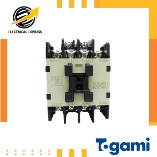 ***Japan Quality *** แมกเนติกคอนแทคเตอร์ (Magnetic Contactor) แบรนด์โตกามิ (Togami) รุ่น PAK20J ของญี่ปุ่นแท้