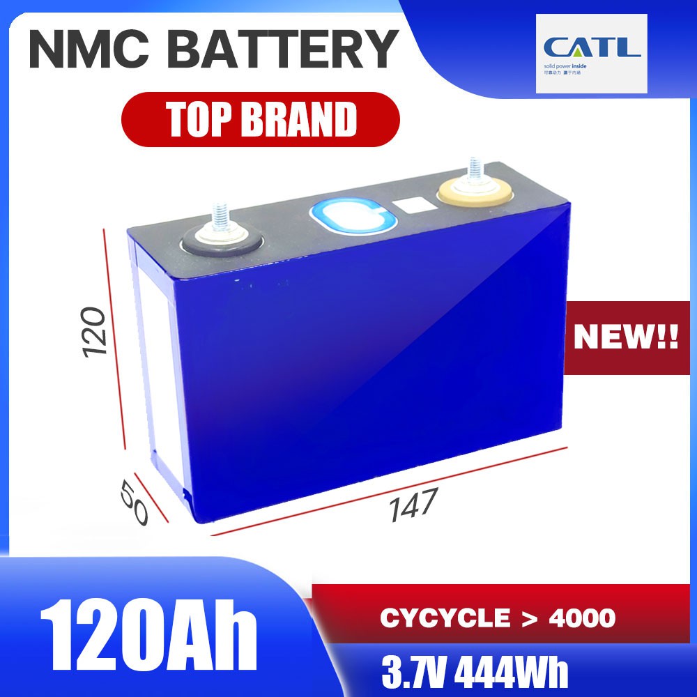 แบตเตอรี่ NMC CATL svolt 100ah 120ah 132ah 135ah  ลิเธียม 3.7V Lithium Ion Battery ระบบโซล่าเซลล์
