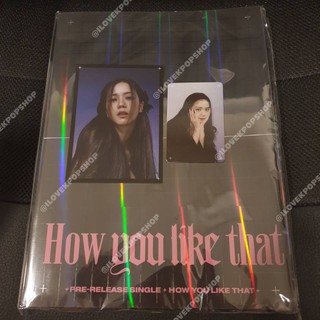 พร้อมส่ง มีของแถม YG / Ktown4u อัลบั้ม All Jisoo จีซู BLACKPINK - How You Like That + โปสเตอร์