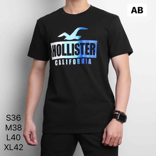 hollister เสื้อยืดแขนสั้น