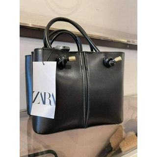 กระเป๋าสะพาย Zara MINI CITY BAG แท้ สีดำ