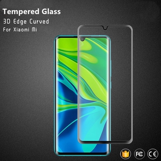 ฟิล์มกระจกกันรอยหน้าจอโค้ง For Xiaomi 10 Ultra 10Ultra 10 Pro Mi 10 Screen Protector Curved Tempered Glass Protectors Full Screen Coverage Protective Film