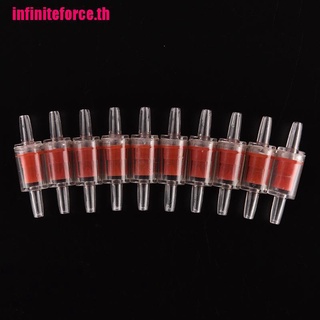 (InxTh) ระบบปั๊มลมทางเดียว 4 มม. สีแดง 1 ชิ้น สําหรับปลา