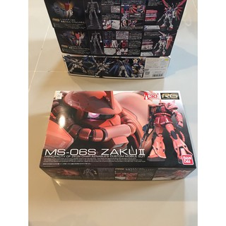 [ของใหม่ ส่งฟรีเคอรี่] Gundam Bandai RG MS-06S Zaku II Gundam (Bandai)1/144