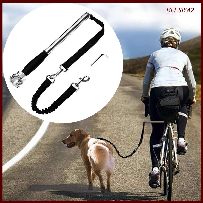 Retractable Bicycle Dog Leash Hand Free Dog Bike Leash for Outdoor