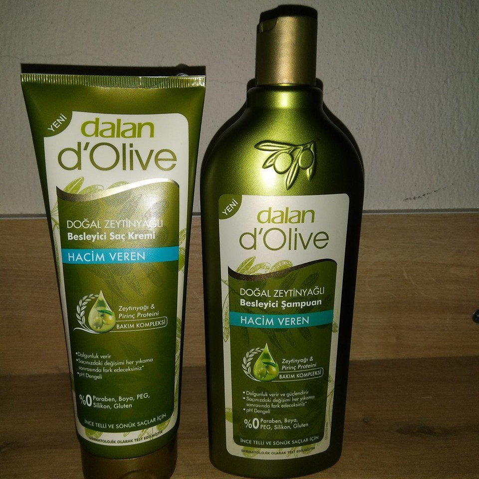 พร้อมส่ง Dalan d'Olive  แชมพูและคอนดิชั่นเนอร์นำ้มันมะกอก Dalan d'Olive Volumizing สูตรผมนุ่มสลวยและ