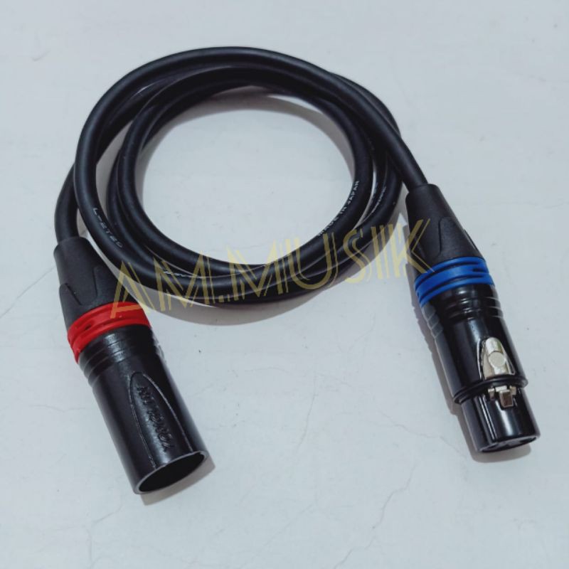 CABLE JACK XLR TO XLR YONGLUN 1 เมตร