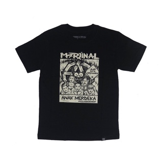 T-Shirtเสื้อยืด พิมพ์ลาย Marjinal Band My School ดูเป็นธรรมชาติ สําหรับเด็ก S-5XL