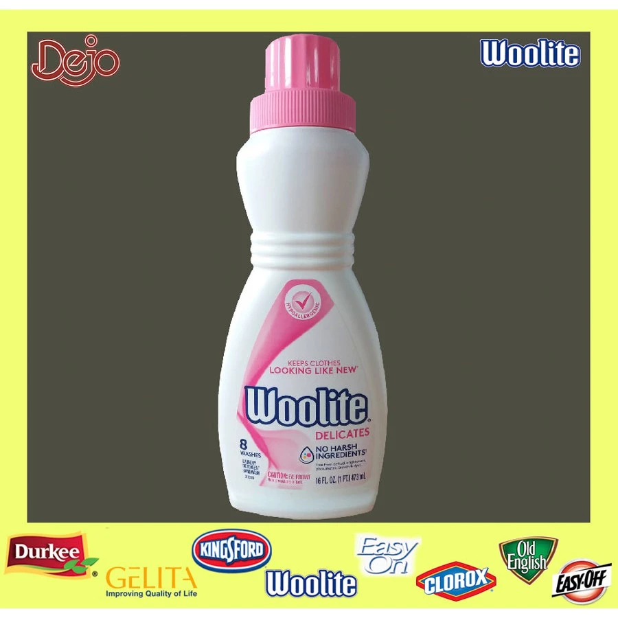 Woolite Delicates Liquid Laundry Detergent วูลไลท์ เดลิเคตส์ ผลิตภัณฑ์ซักผ้า 473 มล.