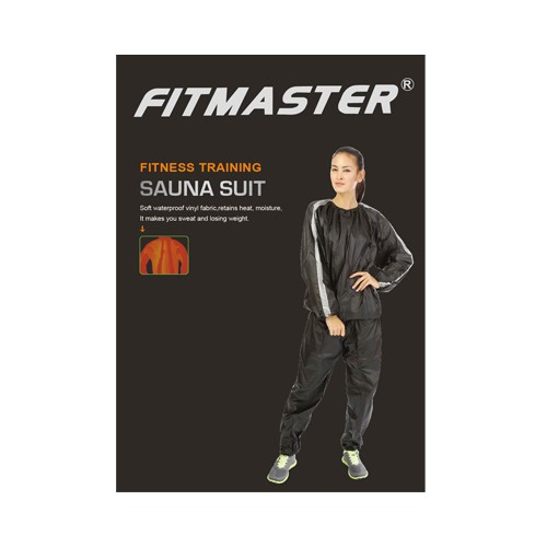 FITMASTER ชุด Sauna Suit รุ่น SS9020(สีดำ)