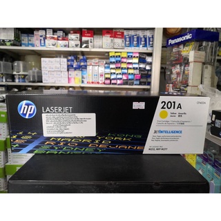 ตลับหมึก TONER HP แท้ 201A Y (CF402A) สีเหลือง