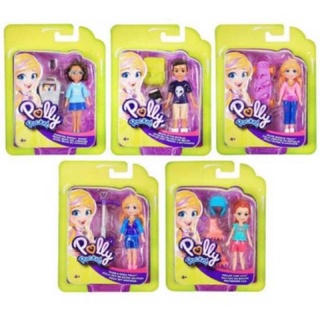 ของแท้ ป้ายวังเด็ก Polly Pocket™ Doll ตุ๊กตา พอลลี่ พ็อคเก็ต คละเเบบ