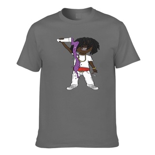 Ĕ Chief Keef เสื้อยืดลําลอง ผ้าฝ้าย 100% แขนสั้น คอกลม พิมพ์ลาย ทรงหลวม แฟชั่นสําหรับผู้ชาย และผู้หญิง