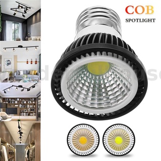 Mr16 GU10 E27 E14 หลอดไฟสปอตไลท์ LED COB หรี่แสงได้ 6W 9W 12W