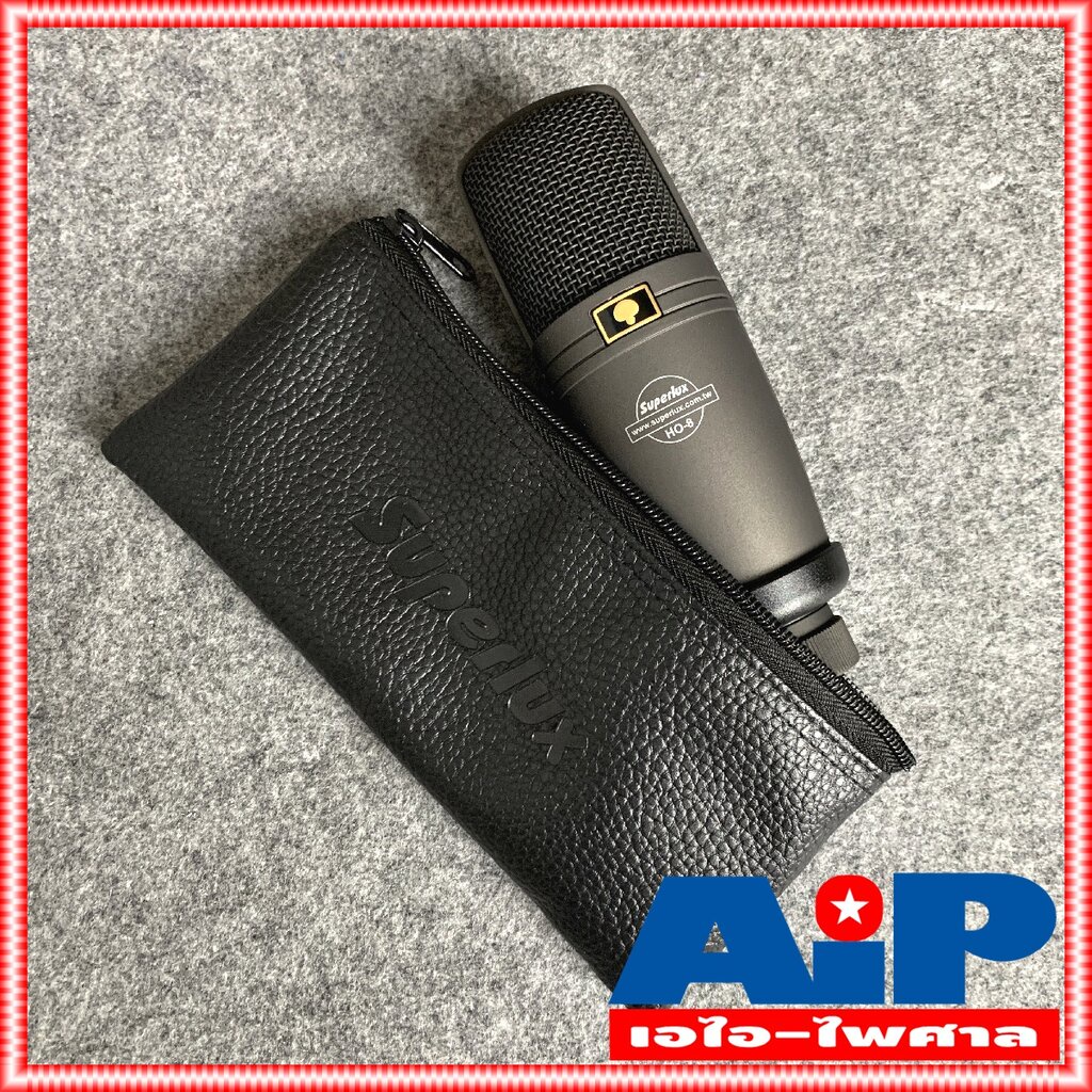 SUPERLUX HO8 ไมค์สตูดิโอ HO-8 ไมค์อัดเสียง HO 8 ไมค์สาย คอนเด็นเซอร์ ไมค์คอนเดนเซอร์ Mic Condenser ไมค์โครโฟน ราคา ถูกที่สุด ดีลบีเคเค แกลเลอรีภาพที่ 5