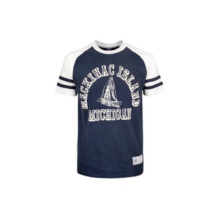 Hybrid T-shirt Men  ไฮบริดเสื้อยืดผู้ชายแขนสั้น สีกรมท่า(Navy)MTS-1316-NA