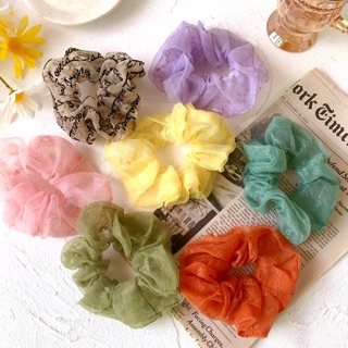 พร้อมส่ง ยางรัดผมโดนัท น่ารักสไตร์เกาหลี