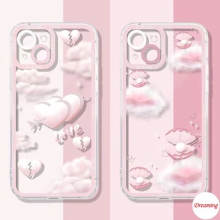 เคสมือถือ แบบนิ่ม ประดับมุก ป้องกันเลนส์ สําหรับ VIVO V23E V23 V21E V21 4G 5G V20 V15 S1 Z1 X50 X60 Pro V9 Youth Y53S Y51 Y51A Y31 2021 Y33S Y21S Y21 Y52 Y72 5G