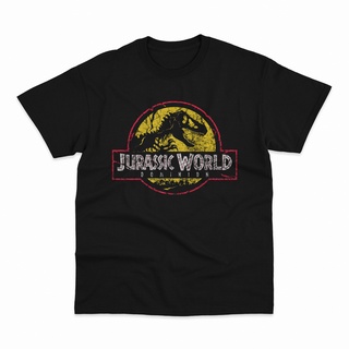 เสื้อยืด พิมพ์ลายโลโก้ Jurassic World Dominion Jurassic Park