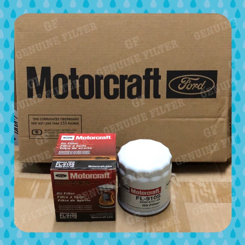FORD FIESTA KUGA FOCUS MONDEO ECOSPORT MUSTANG 2.3 กรองน้ํามัน BE8Z-6731-AB FL-910S
