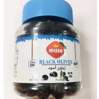 Misso Black Olives  200 gms.