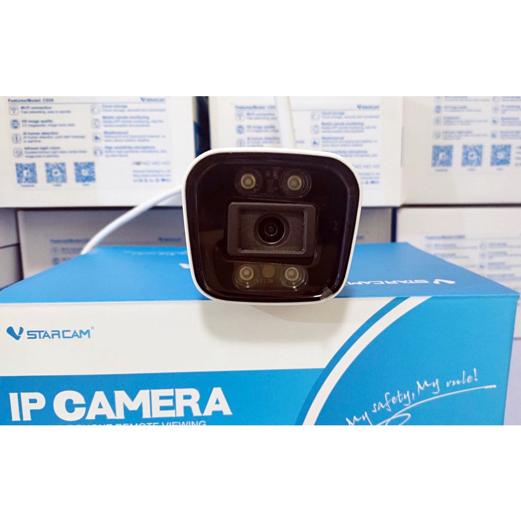 Vstarcam ใหม่ล่าสุด กล้องวงจรปิดกล้องใช้ภายนอก รุ่นCS58 3.0MP H.264