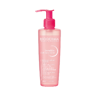 Bioderma Sensibio Gel Moussant เจลล้างหน้าผิวแพ้ง่ายแดงง่าย อ่อนโยน หน้าไม่แห้งตึงหลังล้าง ขนาด 200 มล.