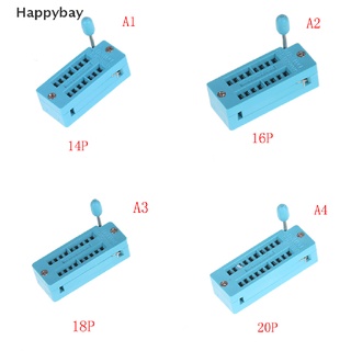 &lt;Happybay&gt; ขายดี ซ็อกเก็ตทดสอบวงจรรวม ZIF 14 16 18 20 24 28 32 40 pin