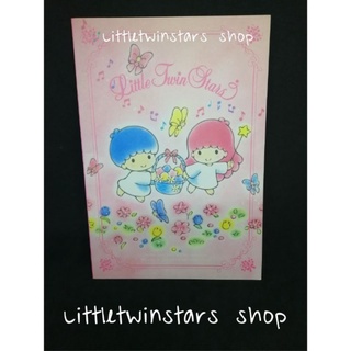 สมุดโน๊ตลิตเติ้ลทวินสตาร์  Vintage Littletwinstars notebook in 1992