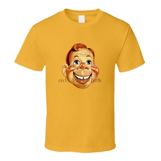 เสื้อยืดผ้าฝ้ายพิมพ์ลายขายดี เสื้อยืด พิมพ์ลายตุ๊กตา Howdy Doody 1950s สไตล์วินเทจ สําหรับผู้ชาย