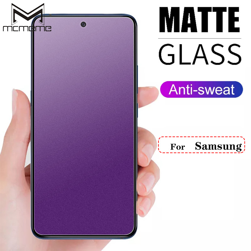 ฟิล์มกระจกด้าน ฟิล์มกระจกถนอมสายตา กรองแสง Samsung Galaxy S25 S24 FE S23 S22 S20 S21 S10 Note 10 Lit