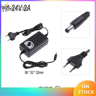 nice_AC to DC Adapter 3-24V 2A Adjustable Power Supply Motor Speed Controller