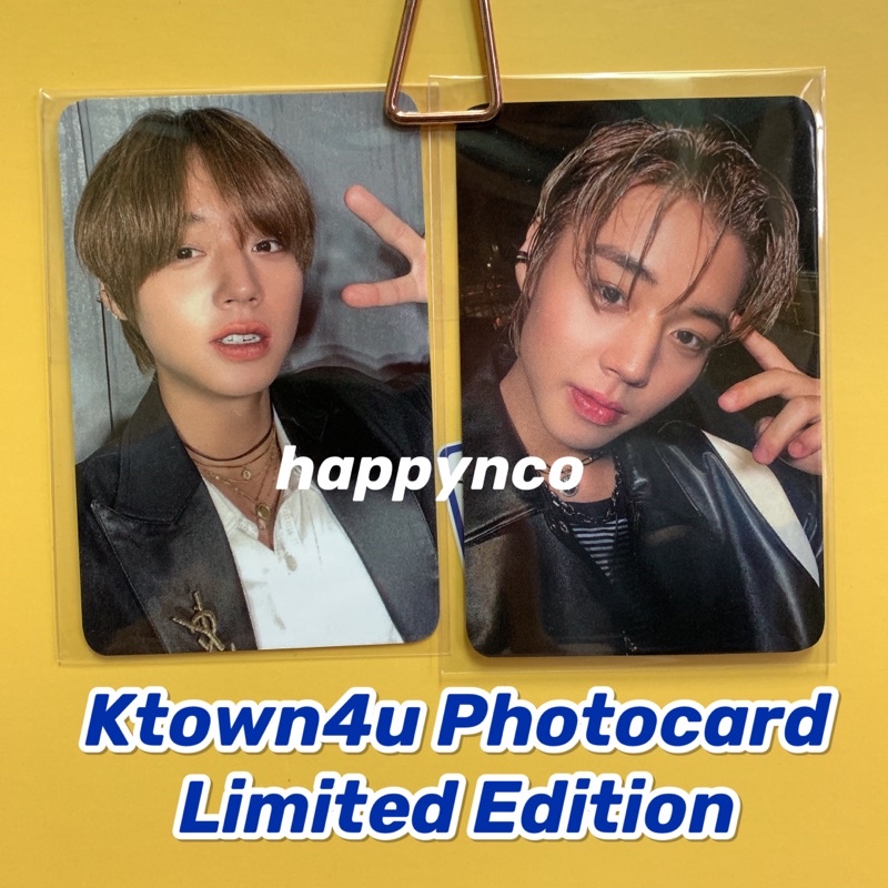 PARK JIHOON Ktown4u POB OFFICIAL SPECIAL PHOTOCARD - 5TH MINI ALBUM HOT & COLD COLD รุ่น ที่จอดรถ HO