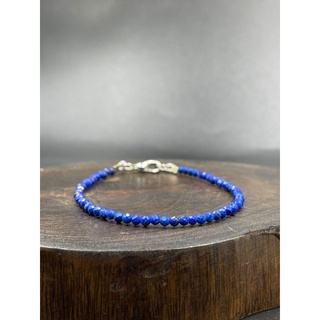 Lapis bracelet กำไลไพฑูรย์ 2 mm