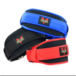 valeo sports belt เข็มขัดผ้า เข็มขัดยกน้ำหนัก เข็มขัดฟิตเนส ไซส์ L