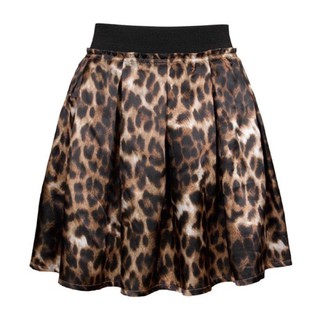 Leopard Mini Skirt(มือ2)