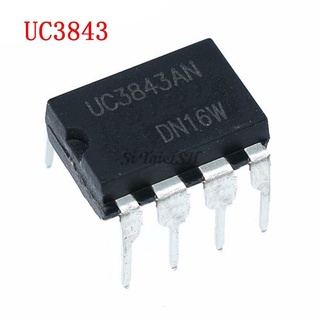 ชิ้นส่วนอะไหล่ชิพ Uc3843Bn Uc3843B Uc3843 3843 Dip-8 10 ชิ้น/ชุด