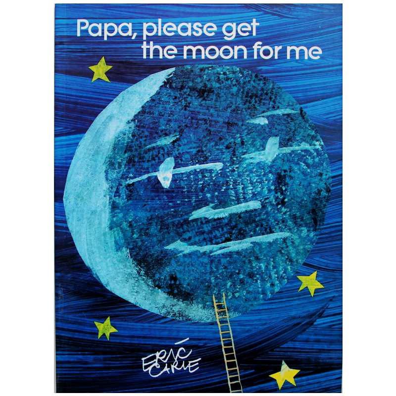 หนังสือภาษาอังกฤษสำหรับเด็กPapa ,Please Get The Moon For Me ภาพเพื่อการศึกษาภาษาอังกฤษ