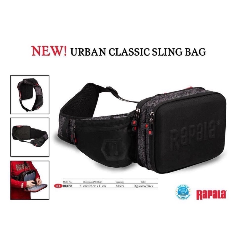 กระเป๋าสะพายข้าง Rapala Urban Classic