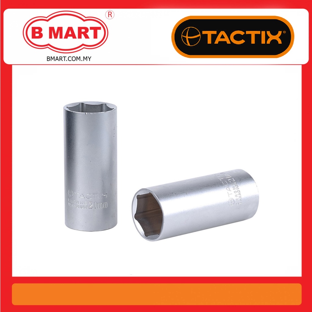 TACTIX 3/8" DR DEEP IMPACT SOCKET 6PT & 12PT 360580-360620