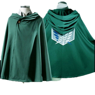 Coser เสื้อคลุม สไตล์ Anime Attack on Titan หน่วยสำรวจ
Wings of Liberty Survey Corps ชุดคอสเพลย์ #Anime