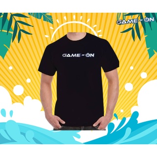 Cotton T-SHIRT Game-On สกรีนลาย Free size