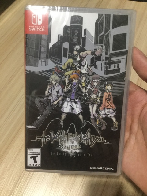 Nintendo switch the world ends with you แผ่นเกมมือหนึ่ง