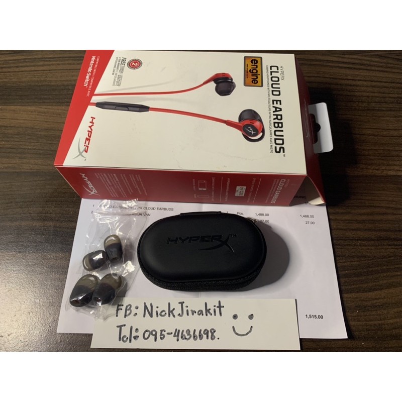 hyperx cloud earbuds pantip