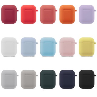 เคสหูฟังซิลิโคน แบบหนา สีแคนดี้ สําหรับ AirPods 2 1 Air Pods2