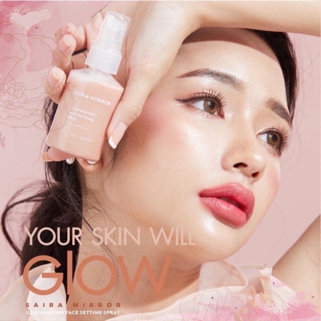 💥❗❗ไซร่า มิเรอร์ Saira Mirror สเปรย์​หน้าฉ่ำ​ สเปรย์​ไฮไลท์​ [67 ml.] ของแท้ 100%