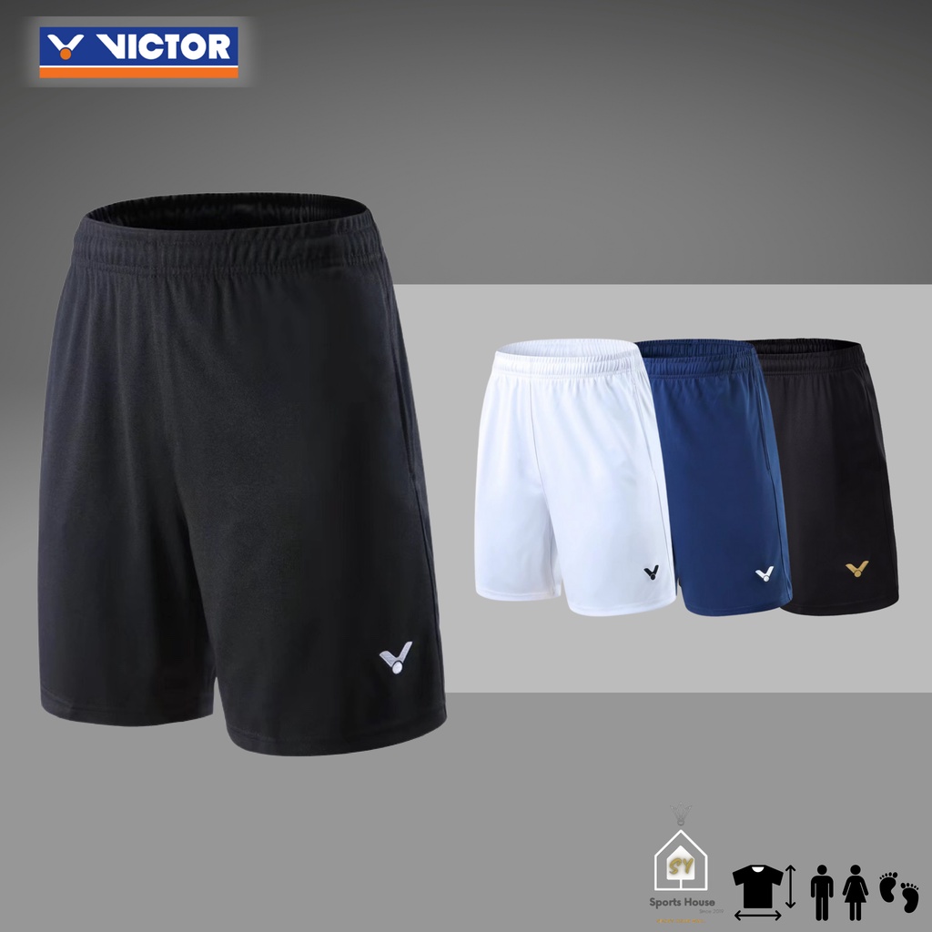 Victor 2022 กางเกงแบดมินตัน ขาสั้น สไตล์สปอร์ต