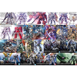 [Pre Order] Bandai MG and RG Restock Sale NOV2022 เลือกแบบด้านใน (Plastic Model)